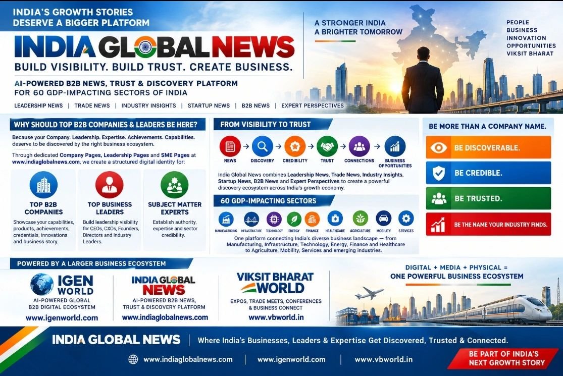 Build Visibility. Build Trust. Create Business. — India Global News