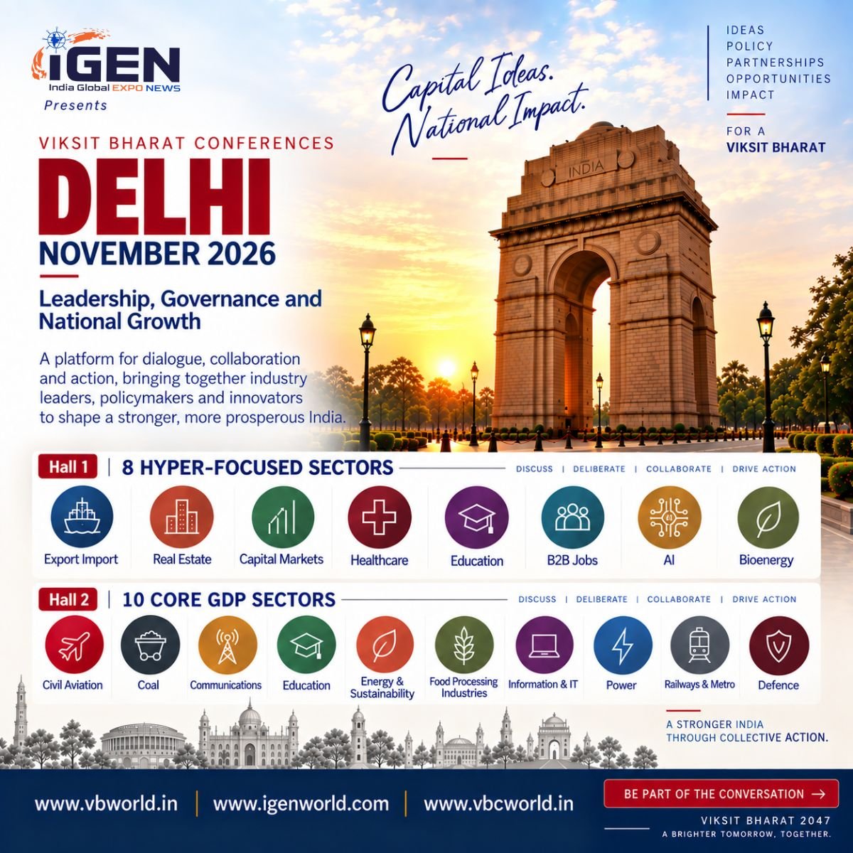 Delhi | Viksit Bharat Conferences — November 2026